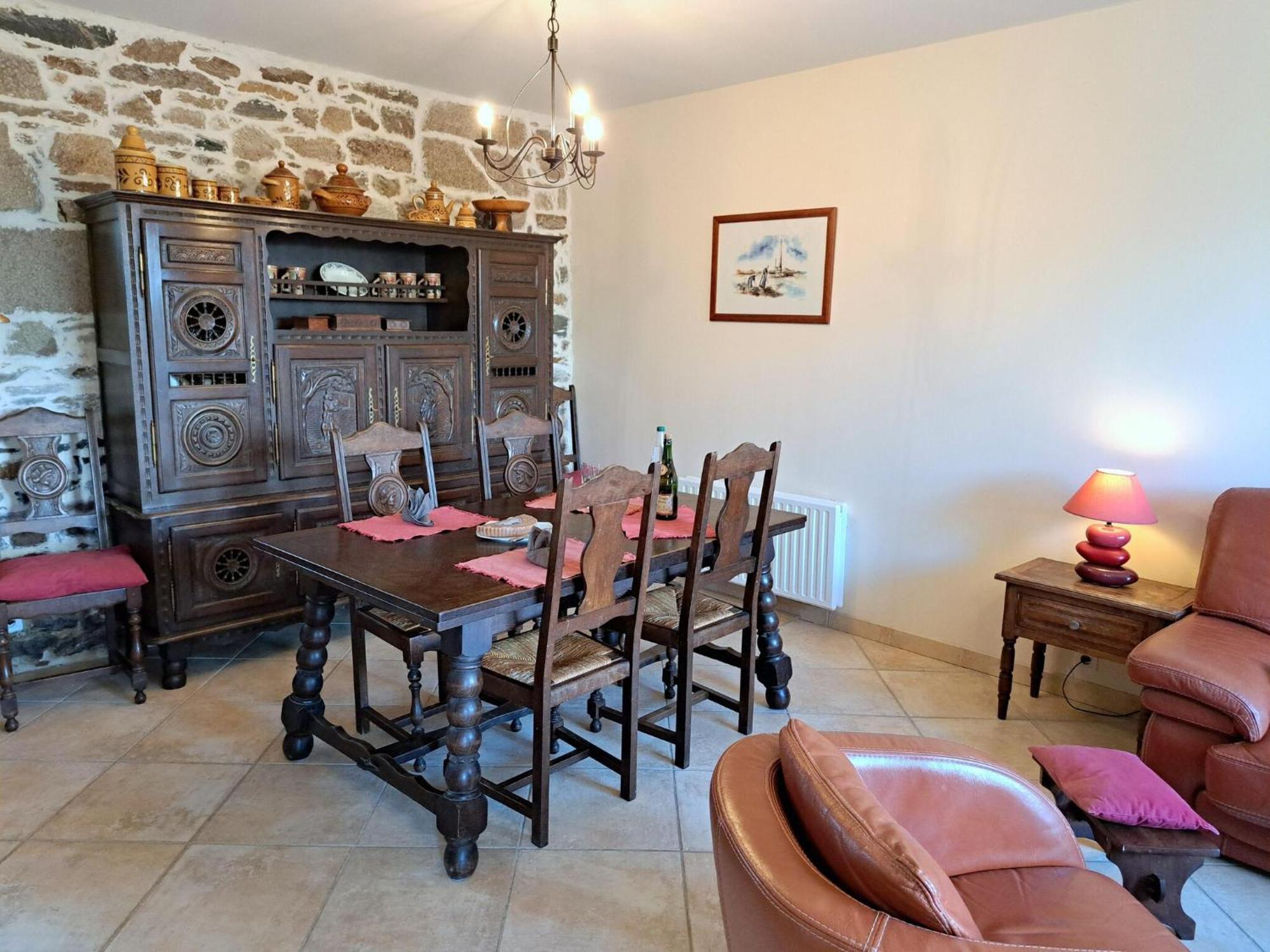Natural Stone House Close To The Sea, Lannilis Exterior photo